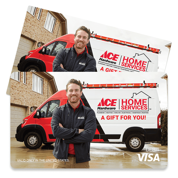 Ace Hardware Home Services Visa Gift Card