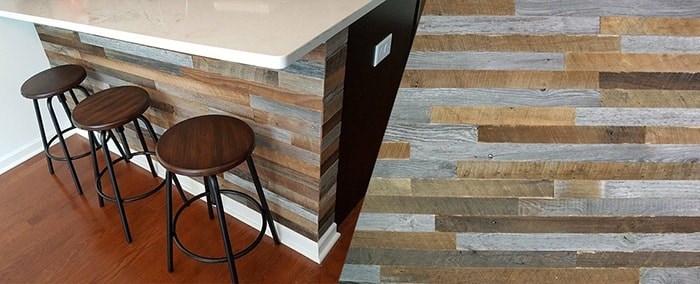 Original 2" accent wall