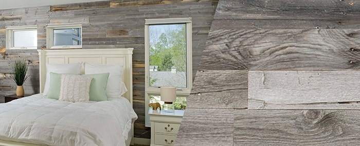 Premium Gray 5" accent wall