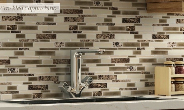 Crackled Cappuchino Tile