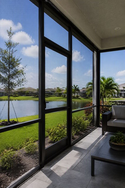 Lanai screen repair in Sarasota, FL. Lanai screen repair in Sarasota, FL.