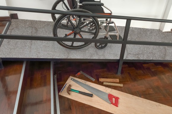 wheelchair ramp installation