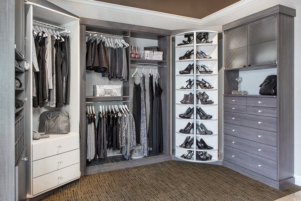 Remodeled Bedroom Closet by Ace Handyman Services
