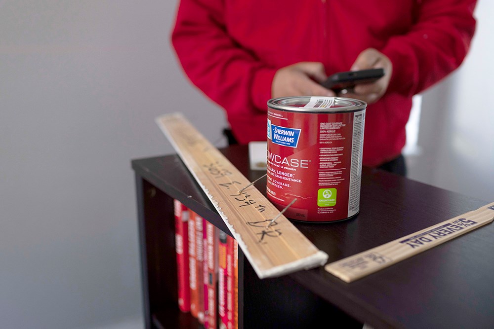 Ace Handyman Installing Bedroom trim