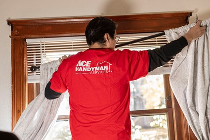 Window repair in Whitehall, MI.