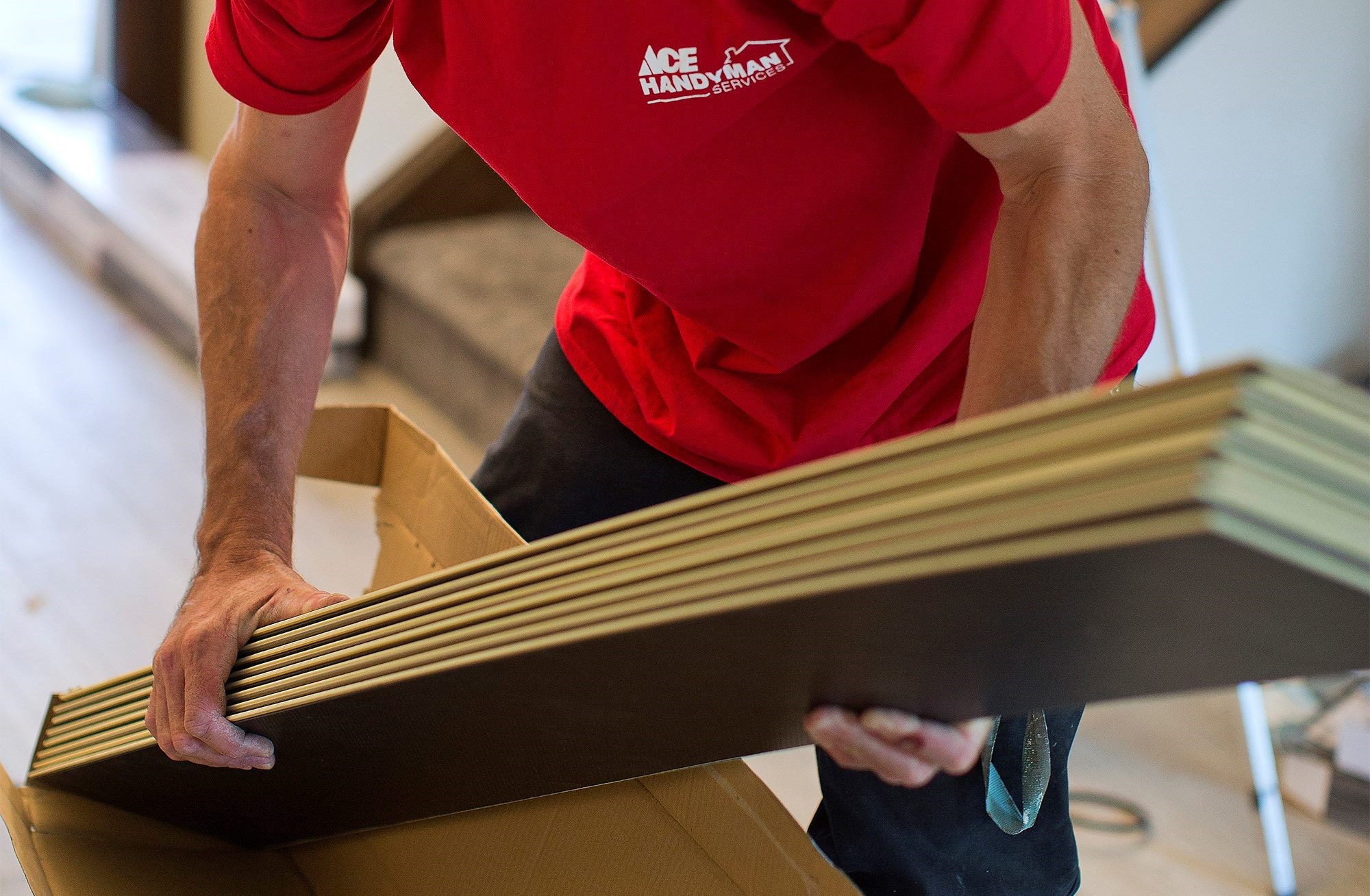 Floor repair in Fenton, MI. Floor repair in Fenton, MI.
