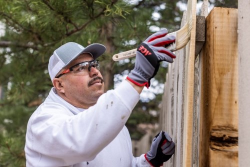 Handyman Staining Fence