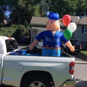 Handyman Matters in the Pittston Tomato Festival Parade