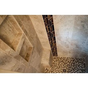 Tile Detail - Harrisburg Bathroom Remodel