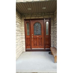 Door Staining in Westerville, Ohio