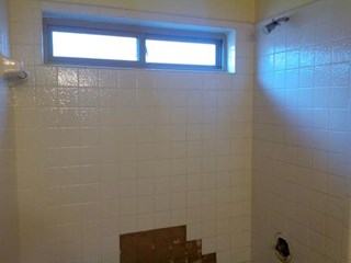(Before) Bathroom Remodel, Tile Work, Shower remodel. Bedford, TX
