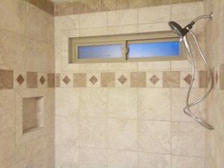 (After) Bathroom Remodel, Tile Work, Shower remodel. Bedford, TX