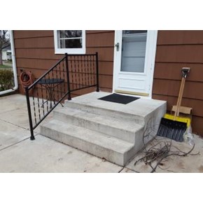 New safety handrail in Richfield New safety handrail in Richfield