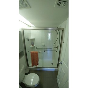 Shower, bath remodel