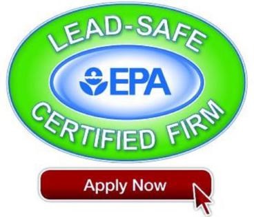 EPA Certified Firm for lead based paint