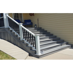 Front Porch with Stairs After- Broomfield CO