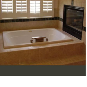  Tub Surround tiled in bathroom, Castle Rock, Colorado