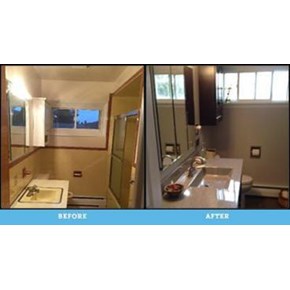 Total Bathroom Remodel in West Wyoming