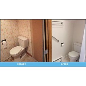 Total Bathroom Remodel in Plains