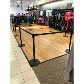 Hardwood Laminate Flooring Installation at Wyoming Valley Mall