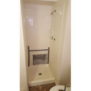 Shower Remodel Before - Denver,CO