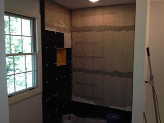 During  Photo of Bathroom Remodel in Venetia, PA #1