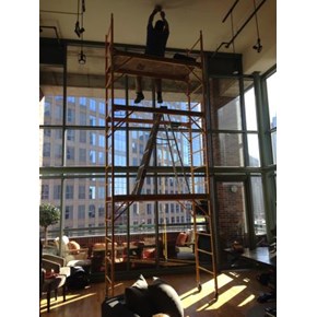 Hard to reach your ceiling? We can help!