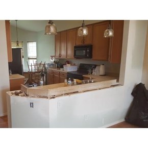 Kitchen wall removed - Westminster, CO