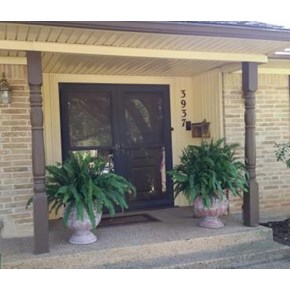 Exterior carpentry- front porch posts are rotten and need repair