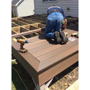 Ace Handyman Services Wilkes-Barre and Scranton Composite Decking Installation in Hanover Township, PA