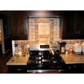 Kingwood Kitchen Remodel Tile Backsplash Detail