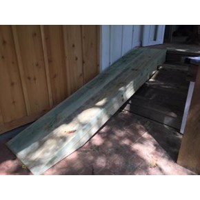 After- removable dog ramp