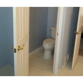 Bathroom Remodel-Bathroom Remodel-Door Install, Painting, Trim, Tile.-Frederick, Maryland Bathroom Remodel-Bathroom Remodel-Door Install, Painting, Trim, Tile.-Frederick, Maryland