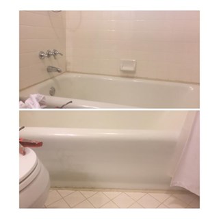 Before- shower grouting