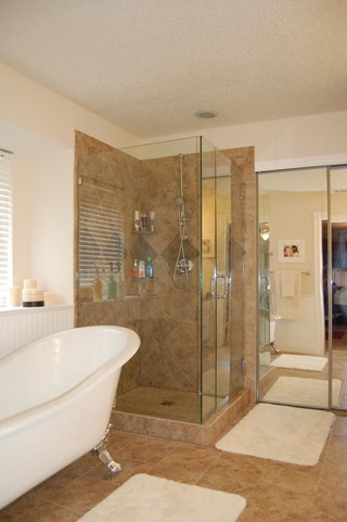Traditional Shower in Allen TX - After