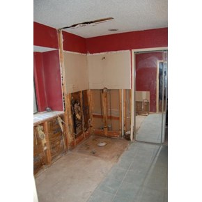 Traditional Shower in Allen TX - Before Traditional Shower in Allen TX - Before