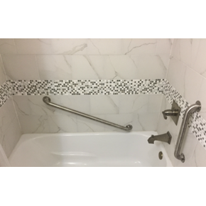 Bathroom Safety Grab Bar After in Jacksonville