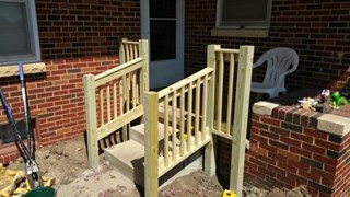 Porch Railing in Derby Kansas (AFTER)