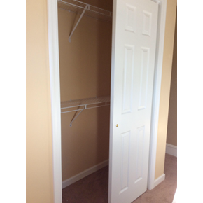 Ace Handyman Services Wilkes-Barre and Scranton Closet Construction with By Pass Sliding Doors in Wyoming, PA