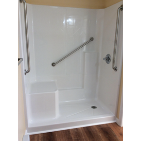 Ace Handyman Services Wilkes-Barre and Scranton New Bathroom Shower Installation in Wyoming, PA