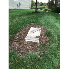 Yard Repair in Wichita Kansas (Before)
