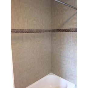 Ace Handyman Services Wilkes-Barre and Scranton Re-grouted Tile Shower Wall Surround in Avoca, PA