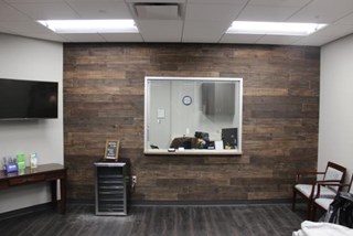 Accent Wall Reclaimed Wood - October 2017, Spring, TX
