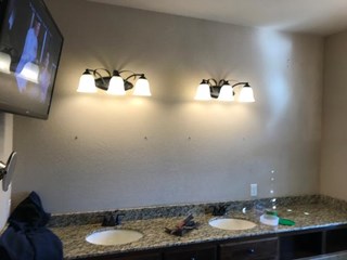 Before Backsplash in Springdale