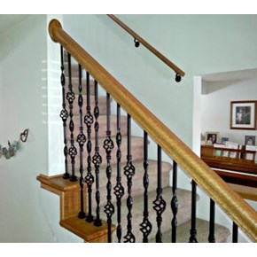 Handrail and balusters install on stairs in Elizabeth, CO