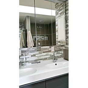 New Double sink/Vanity/Tile Remodel in Cherry Hills Village CO