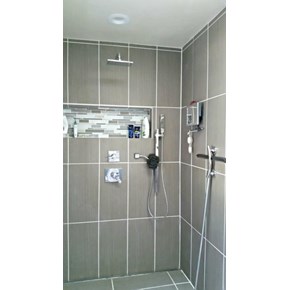 New custom shower tile in Cherry Hills Village, CO