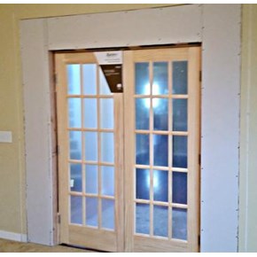 French Door installation in Foxfield CO-Before