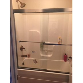 Shower Door Install in Wichita Kansas- (After)