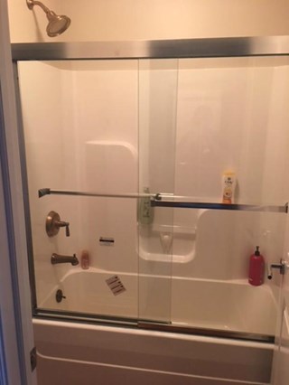 Shower Door Install in Wichita Kansas- (After)